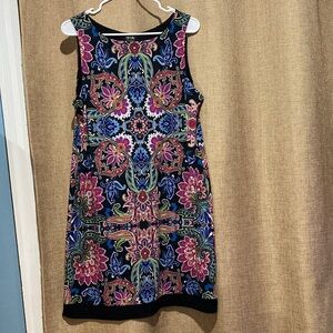 Nicole by Nicole Miller Multicolor Floral Midi Dress